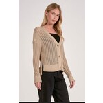 OPEN KNIT CARDIGAN