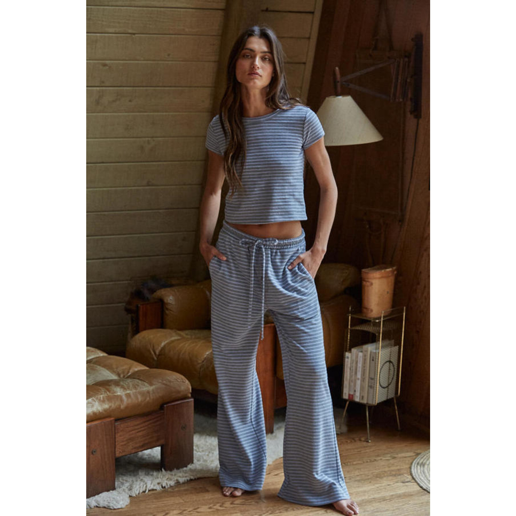 SUNDAY LOUNGE STRIPED PANTS