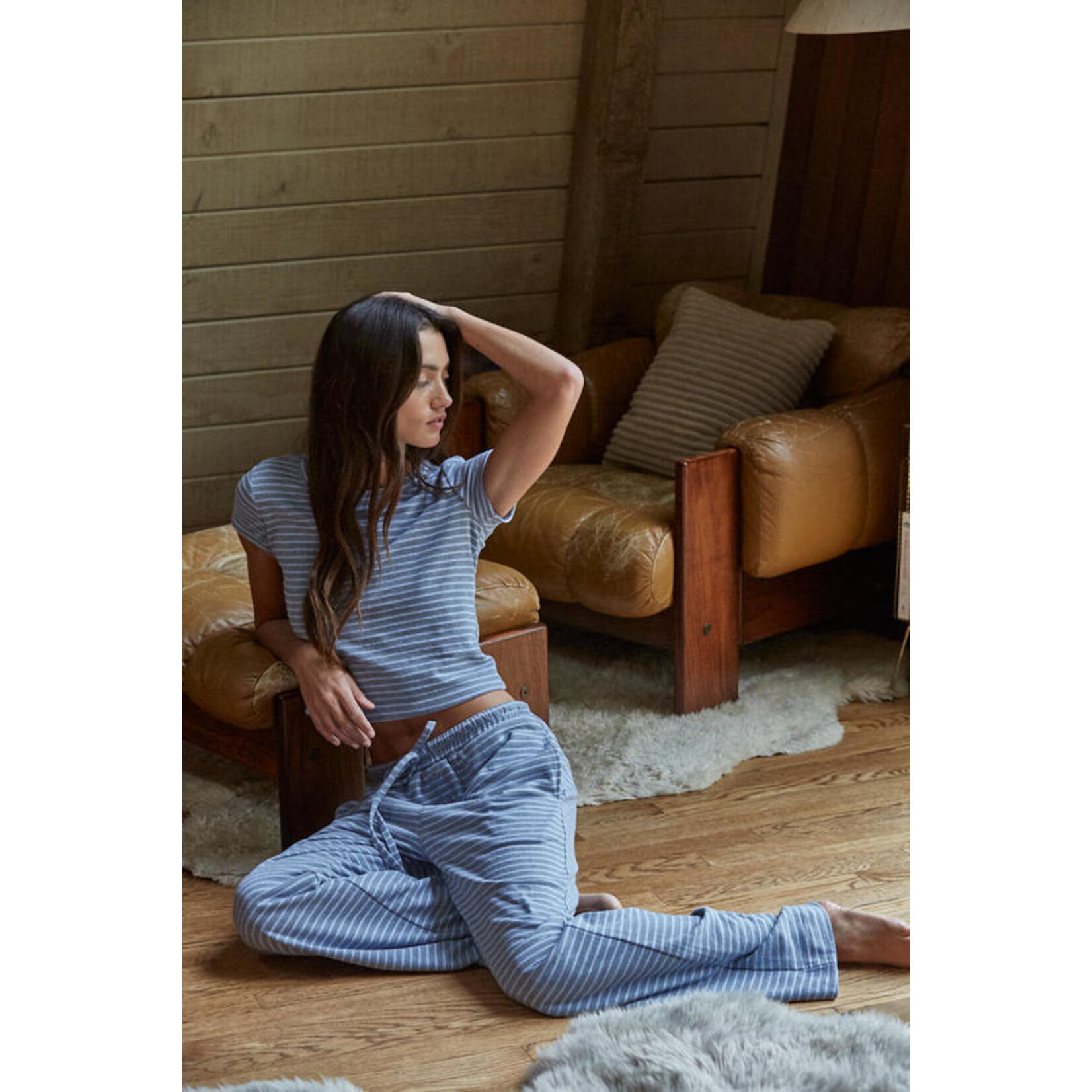 SUNDAY LOUNGE STRIPED PANTS