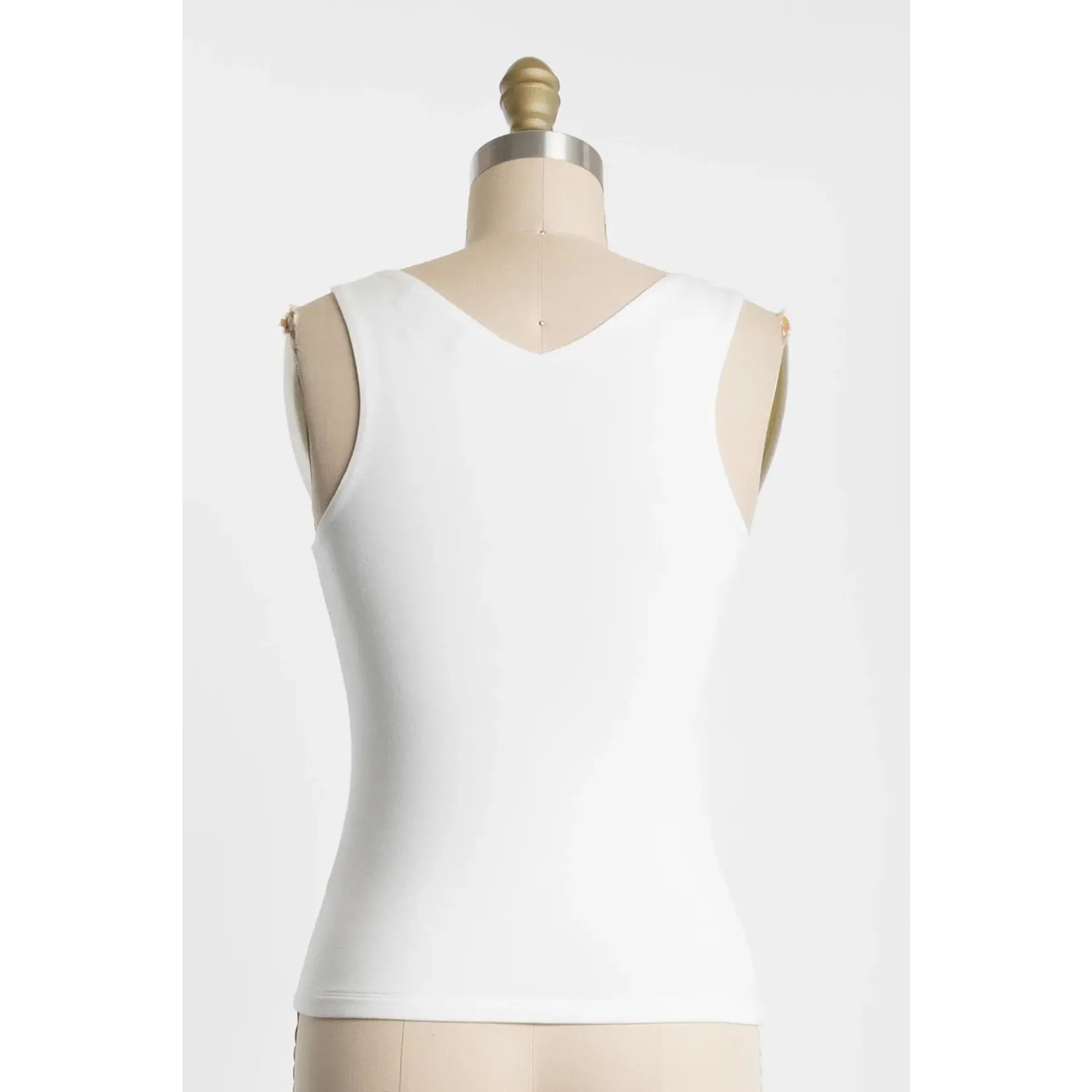 IVORY DOUBLE LINED TANK