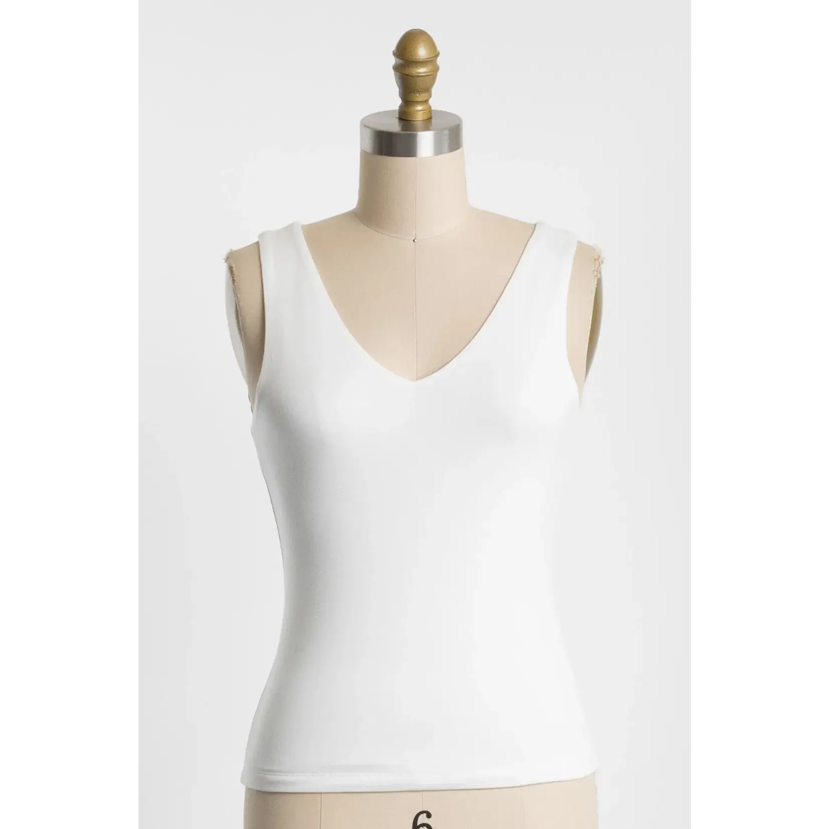 IVORY DOUBLE LINED TANK