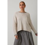 sunday edition ROUND NECK LONG SLEEVE SWEATER