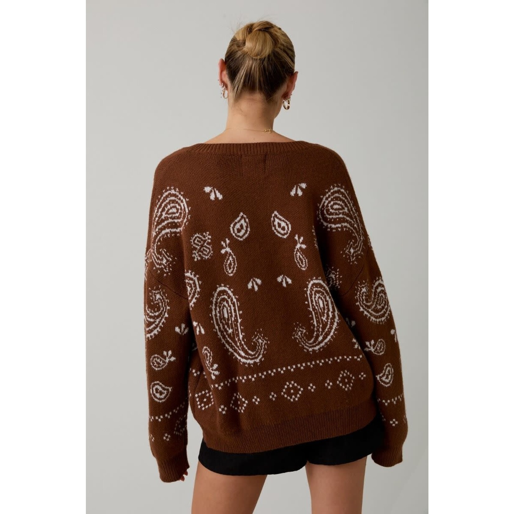 sunday edition PAISLEY CARDIGAN