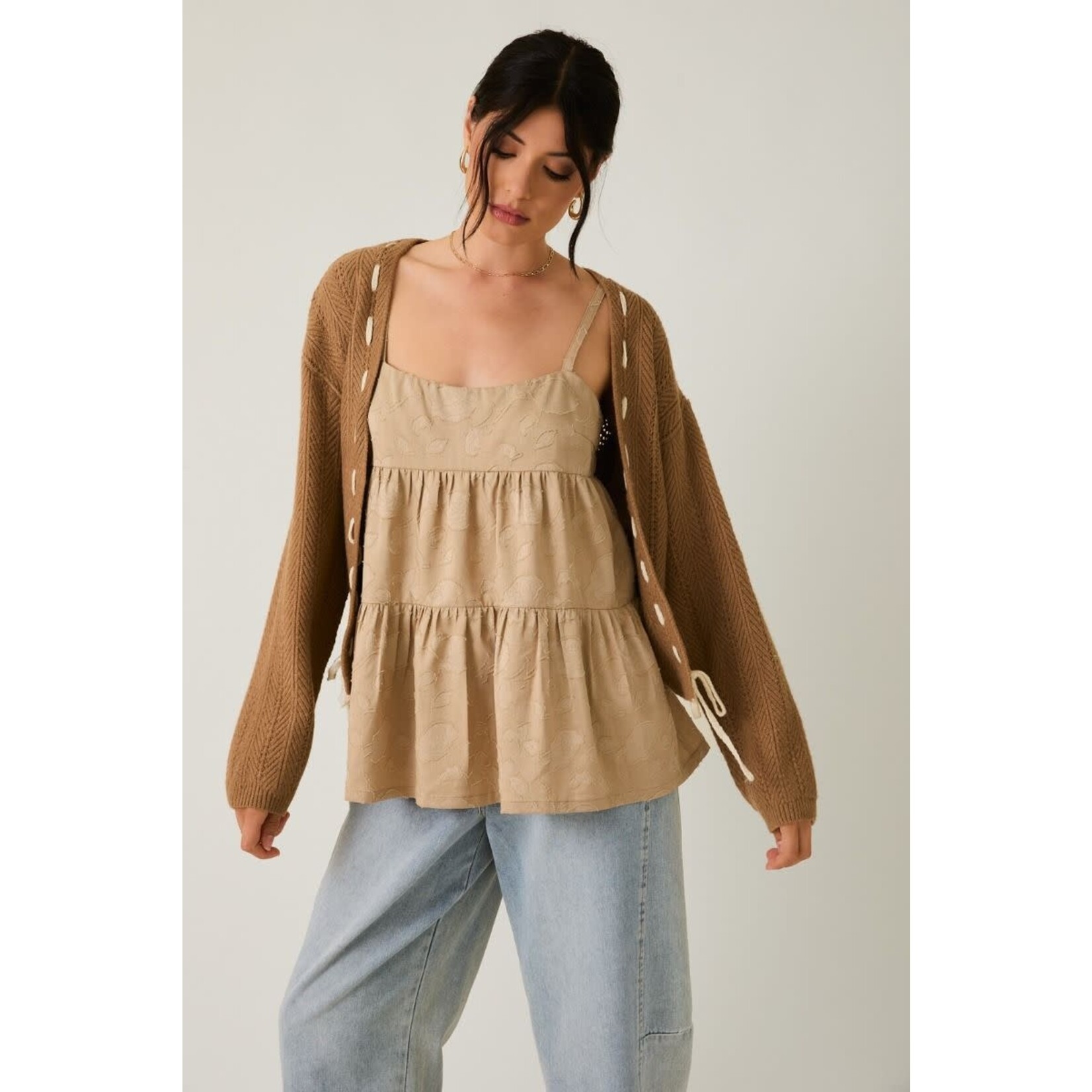 sunday edition THE LACEY CARDIGAN