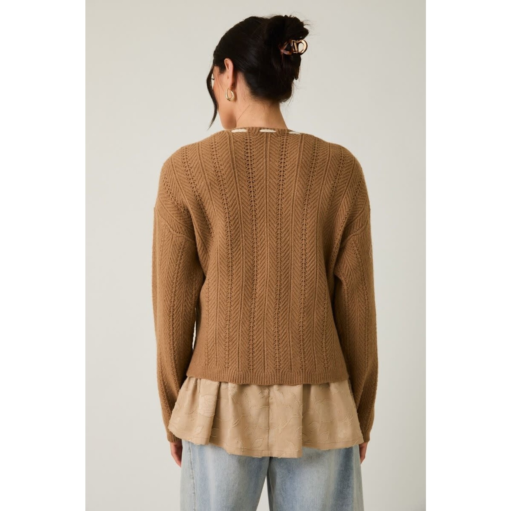 sunday edition THE LACEY CARDIGAN