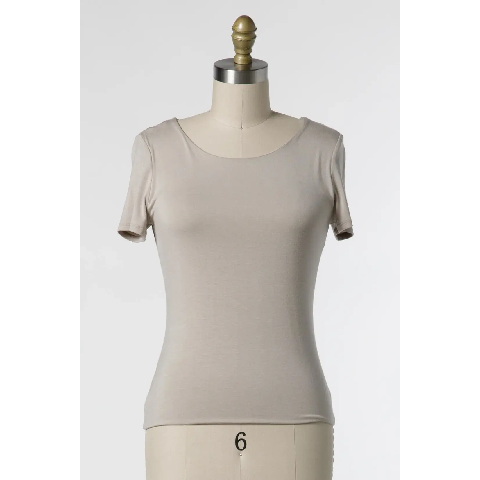 DOUBLE LINED SHORT SLEEVE