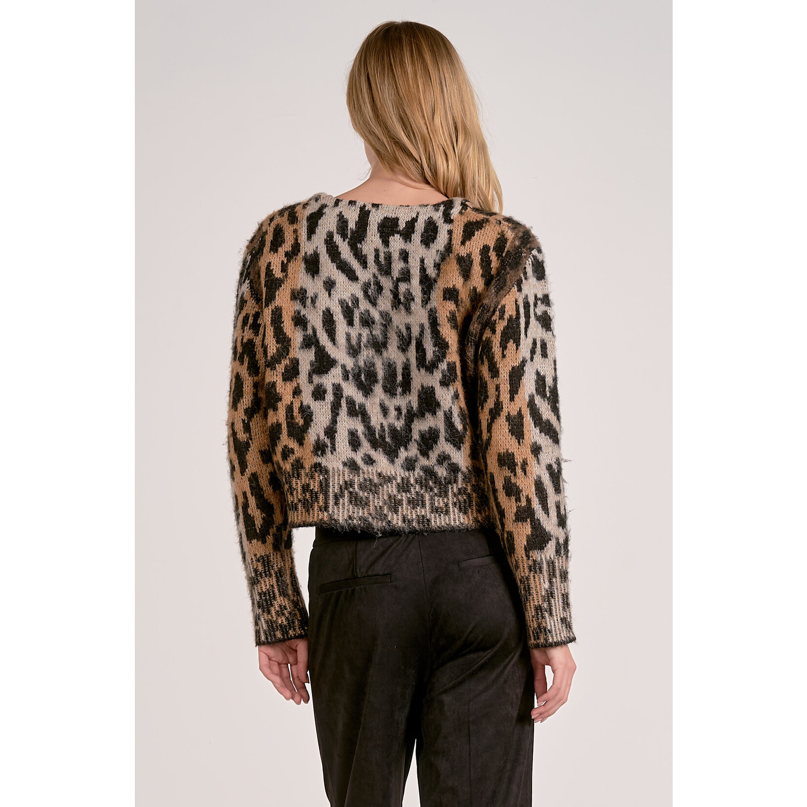 BROWN CHEETAH CARDIGAN
