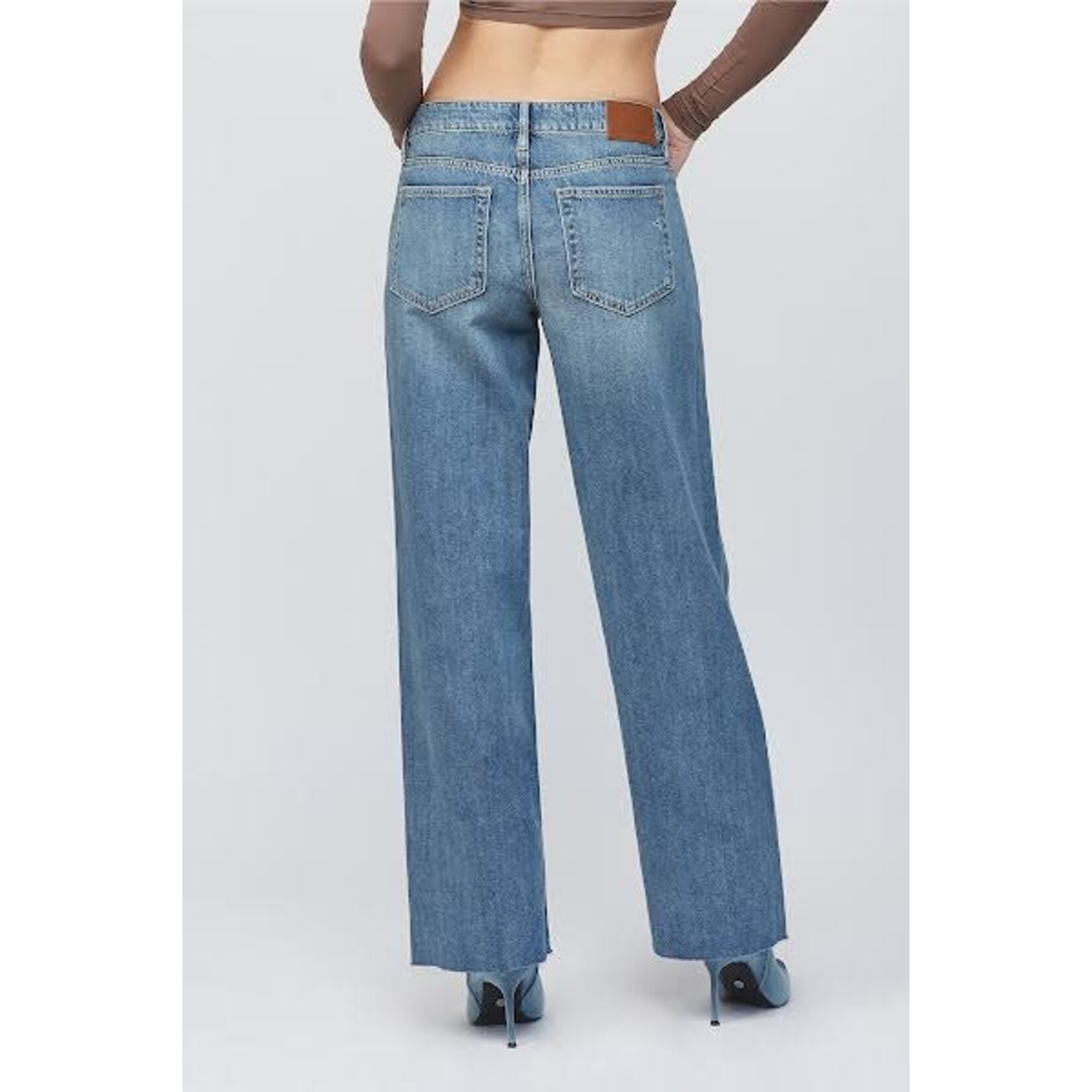 HIDDEN MID RISE DAD  JEAN