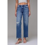 HIDDEN HIDDEN LOW RISE LOGAN DAD JEAN
