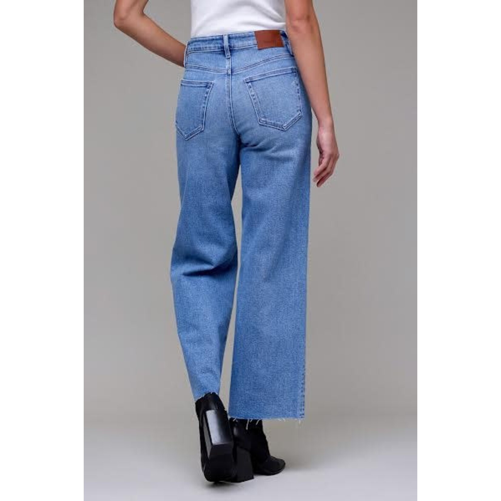 HIDDEN HIGH RISE LOGAN DAD BASIC JEAN