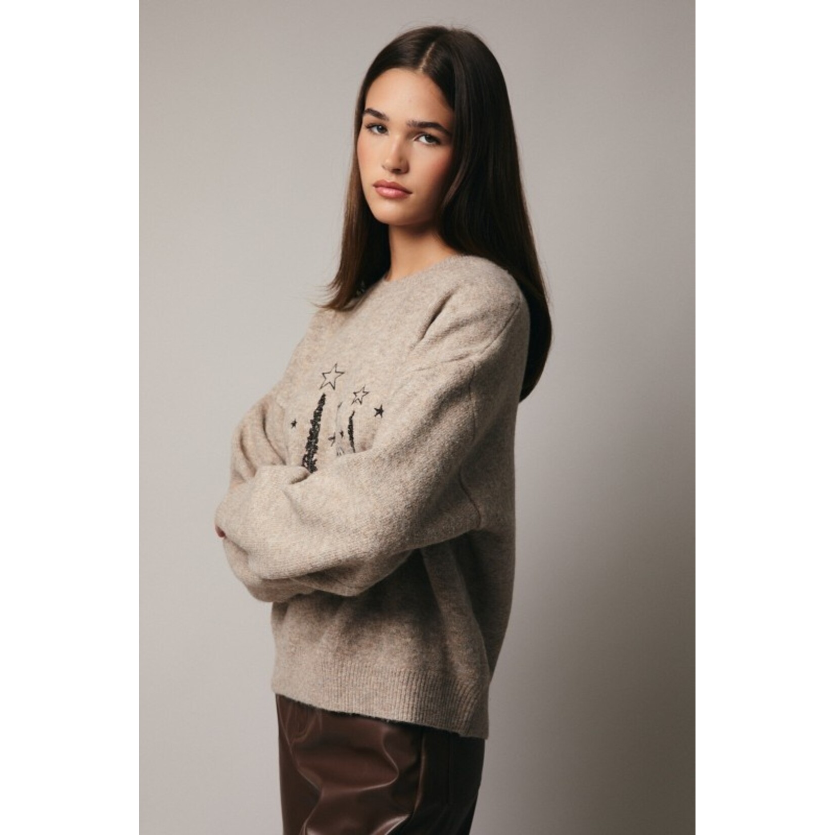 SEQUIN HOLIDAY SWEATER