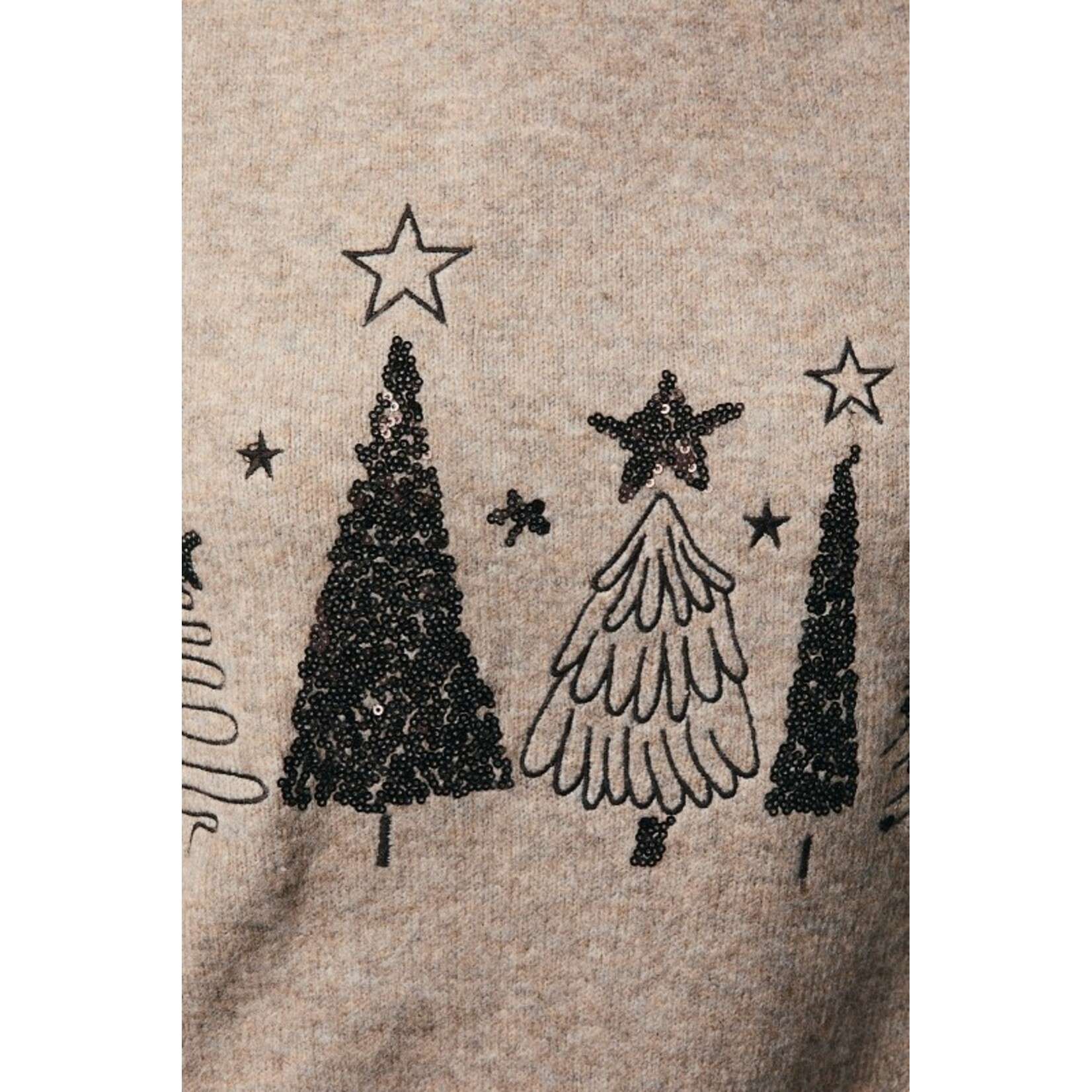 SEQUIN HOLIDAY SWEATER