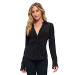 COLLAR TWIST FRONT TOP