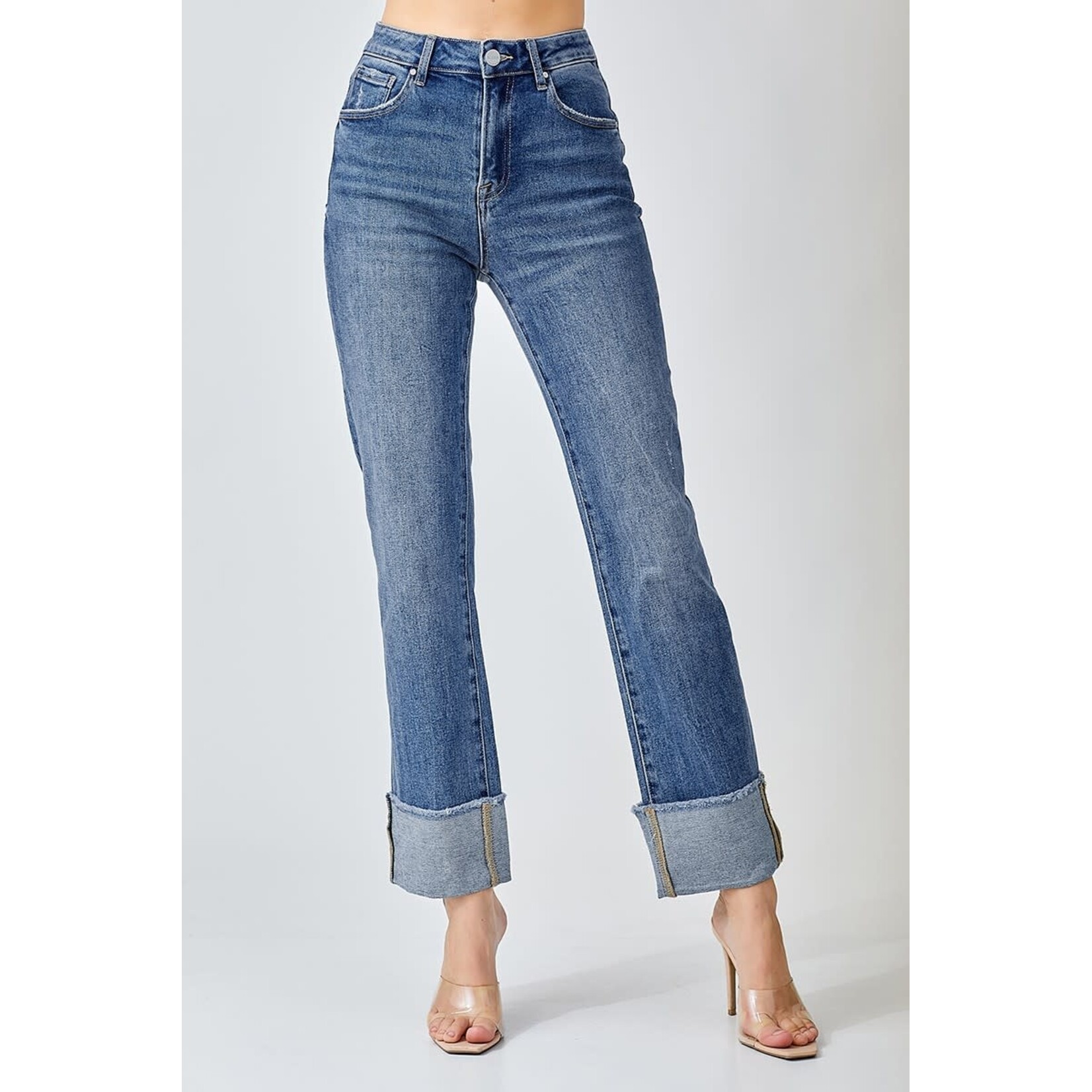 DARK WASH RELAXED JEAN