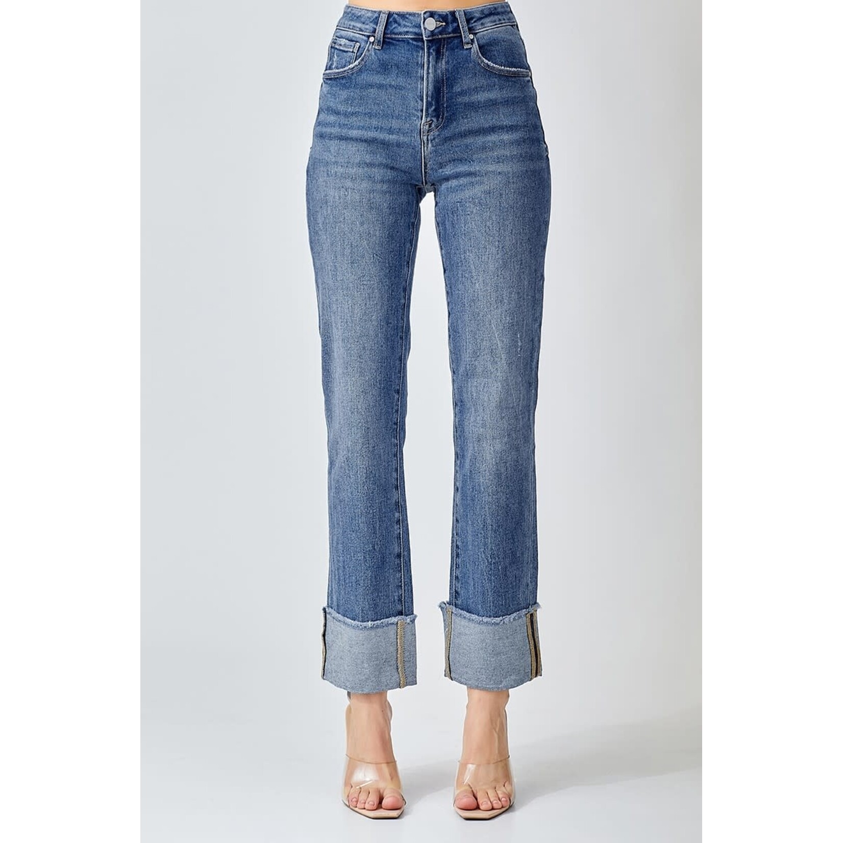 DARK WASH RELAXED JEAN