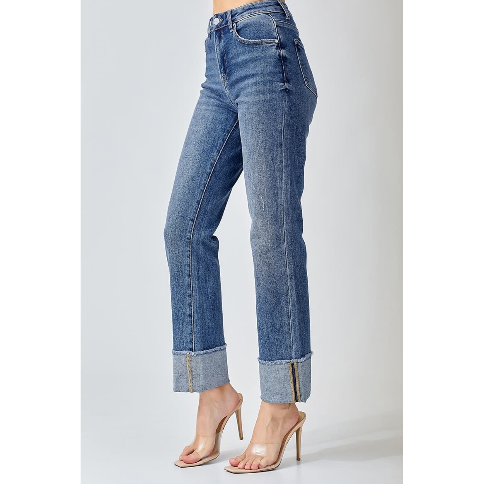 DARK WASH RELAXED JEAN