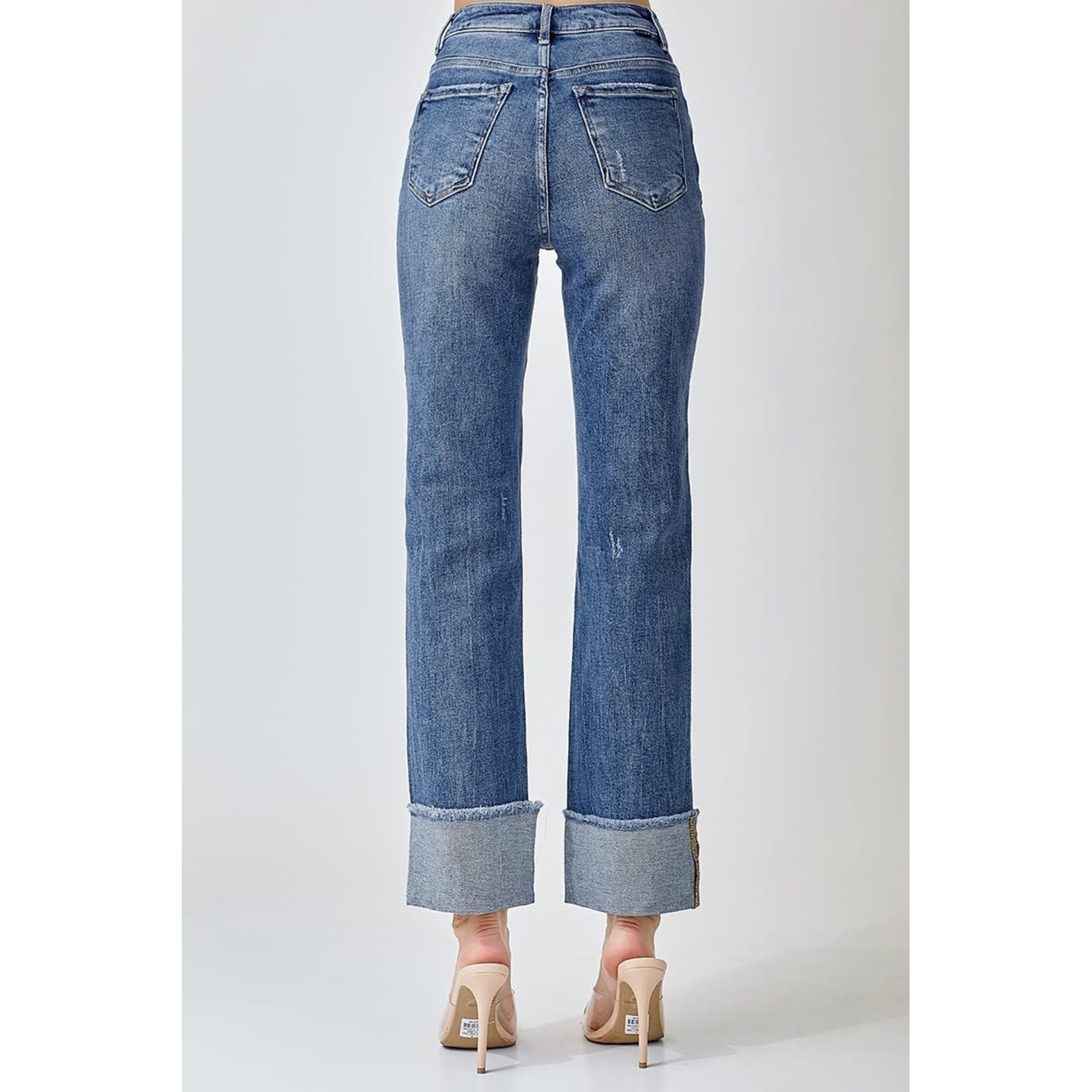 DARK WASH RELAXED JEAN