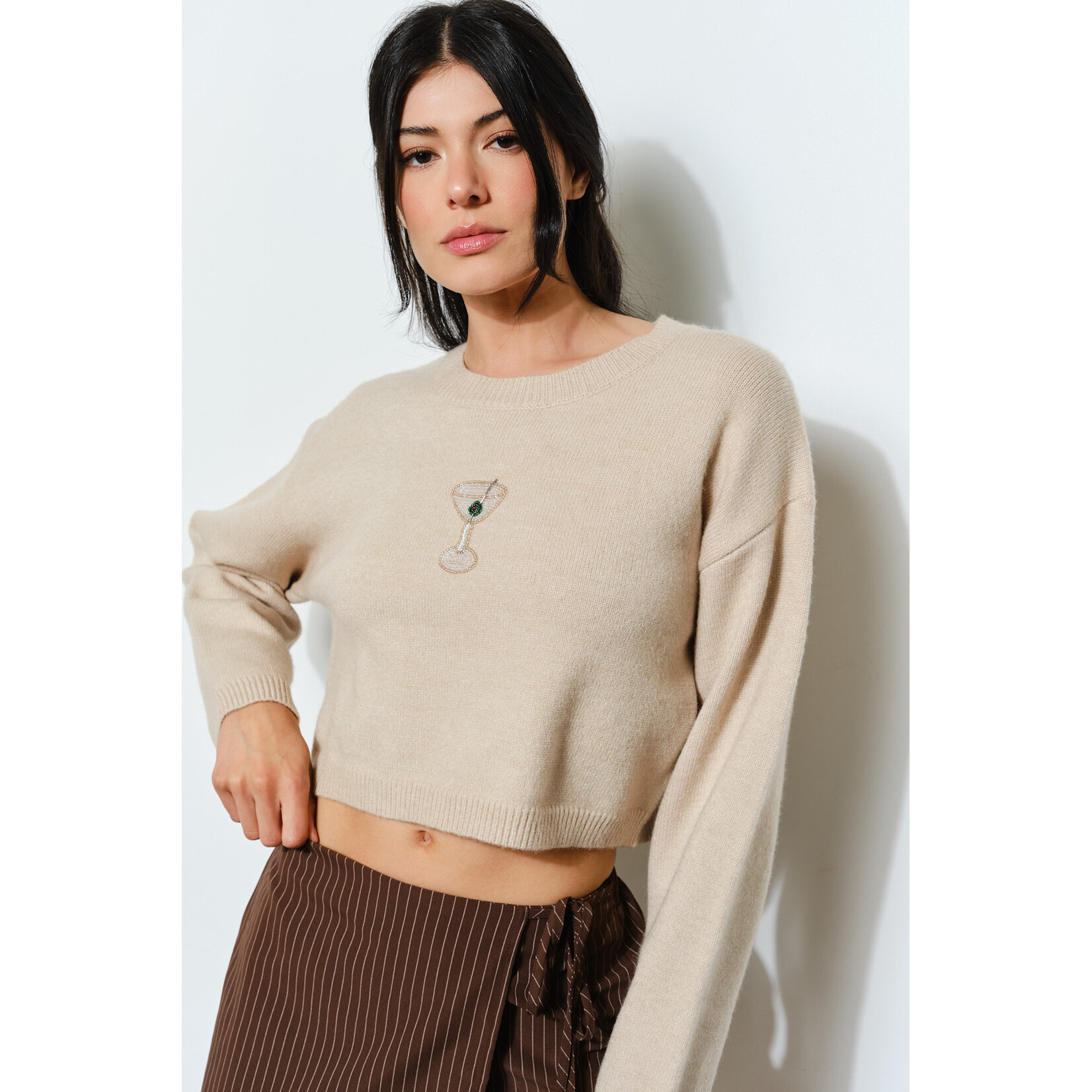 TAN MARTINI SWEATER