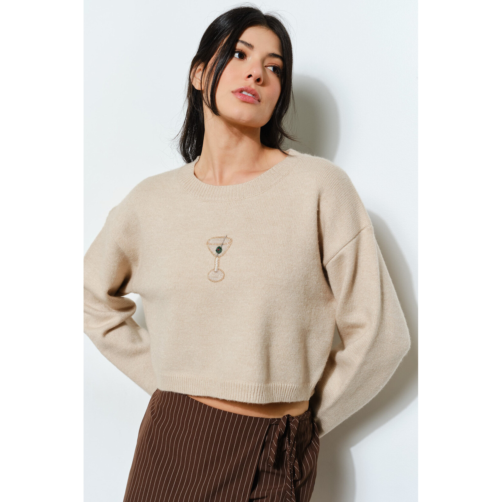TAN MARTINI SWEATER
