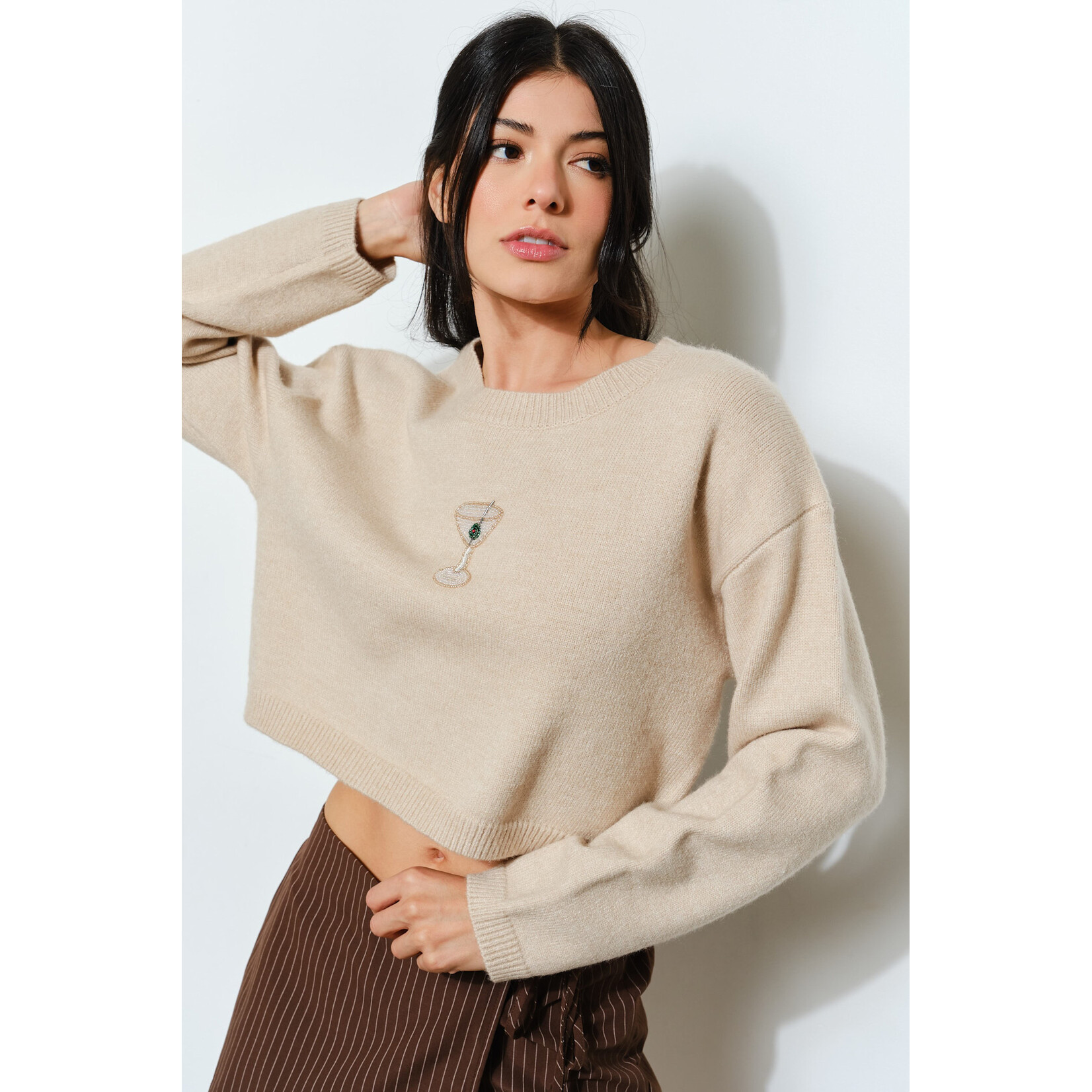 TAN MARTINI SWEATER