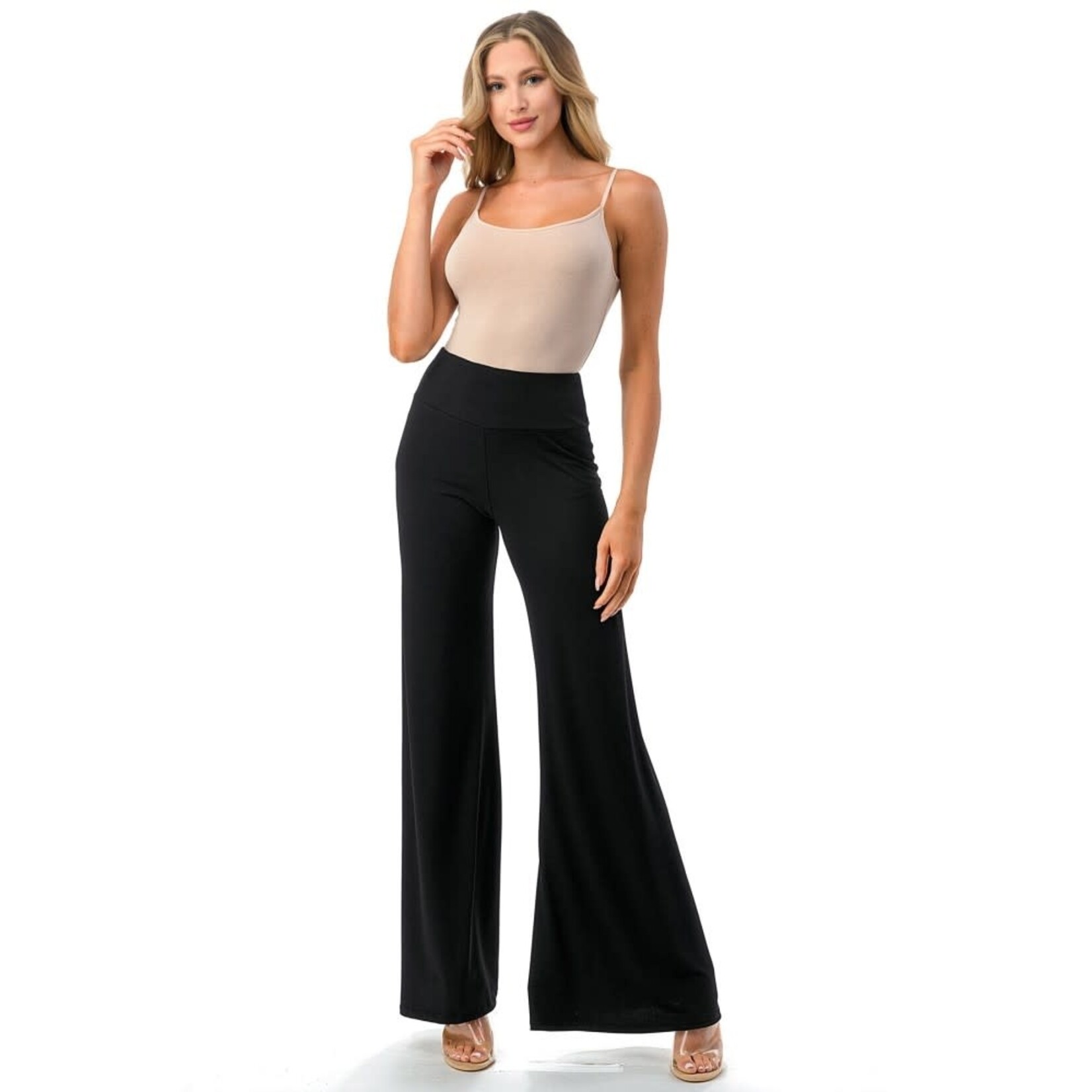 HIG WAISTED PALAZZO PANTS