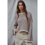 MOCHA IVORY SWEATER