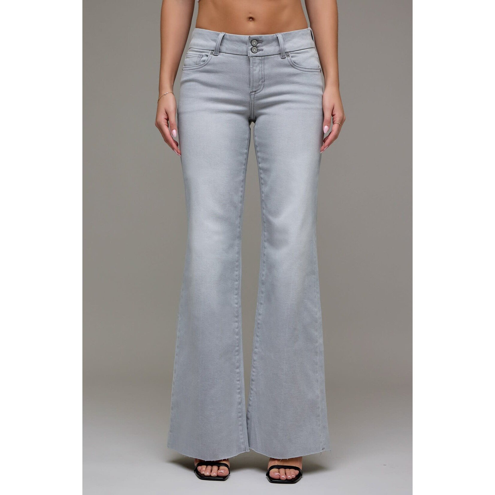 HIDDEN GREY WASHED HAPPI COMFORT FLARE