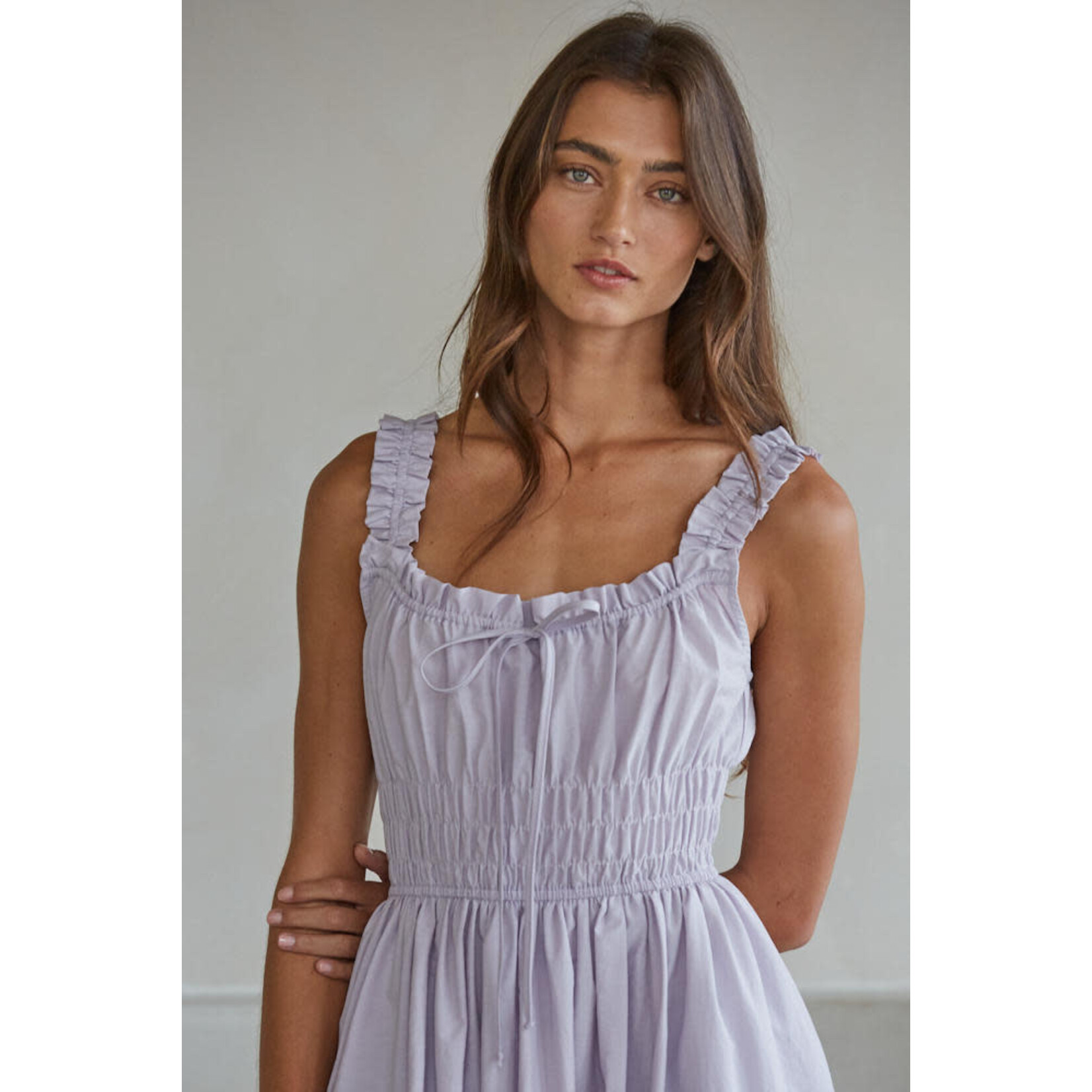 LAVENDER LIBRA DRESS