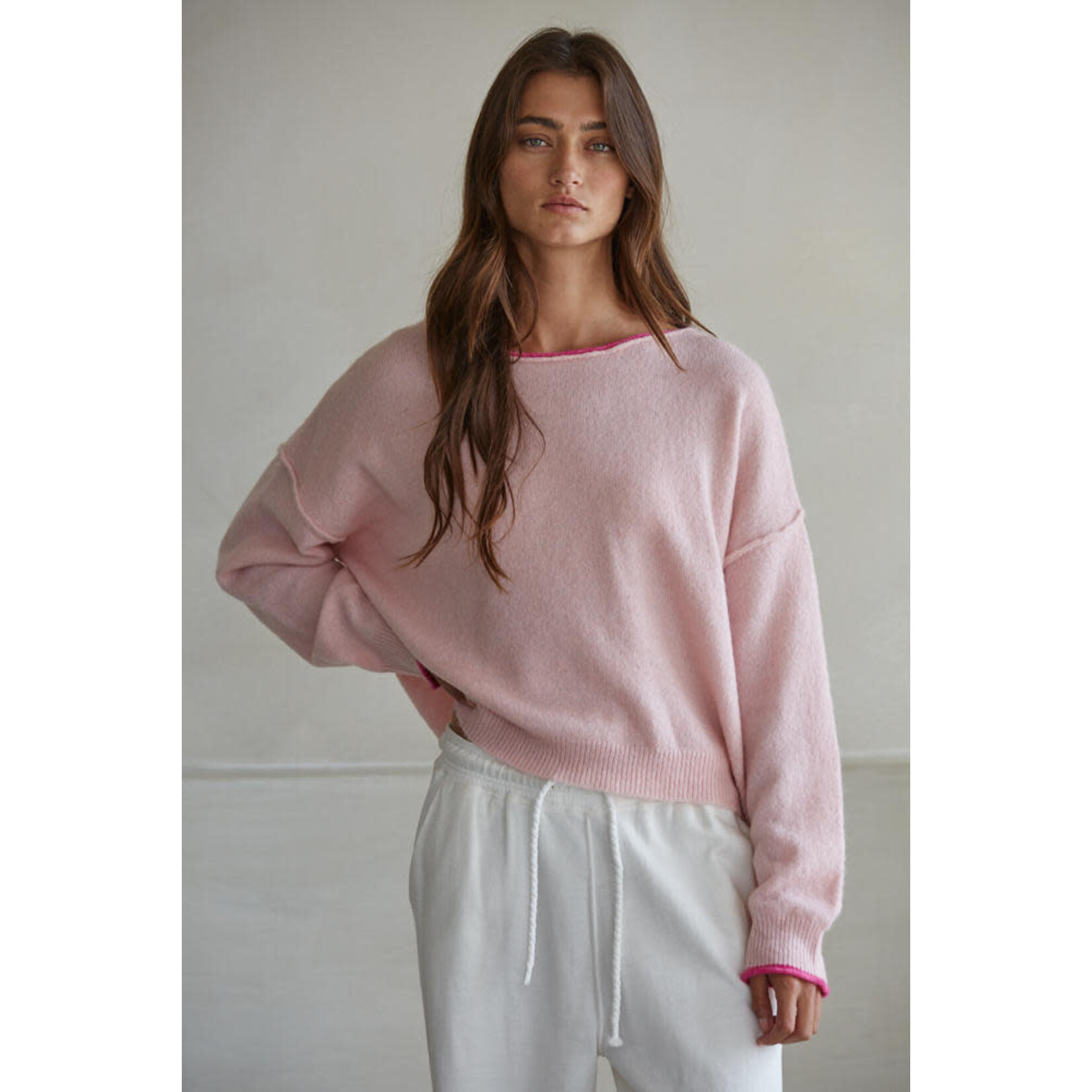 PINK ELIORA PULLOVER