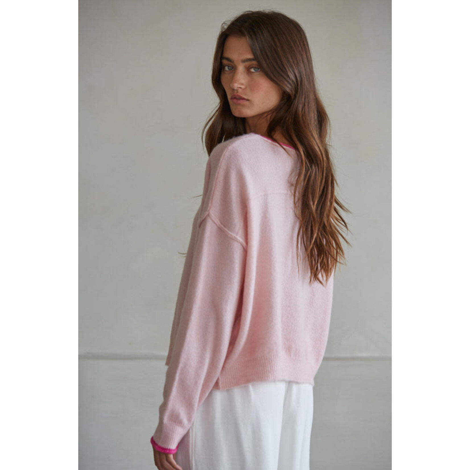 PINK ELIORA PULLOVER