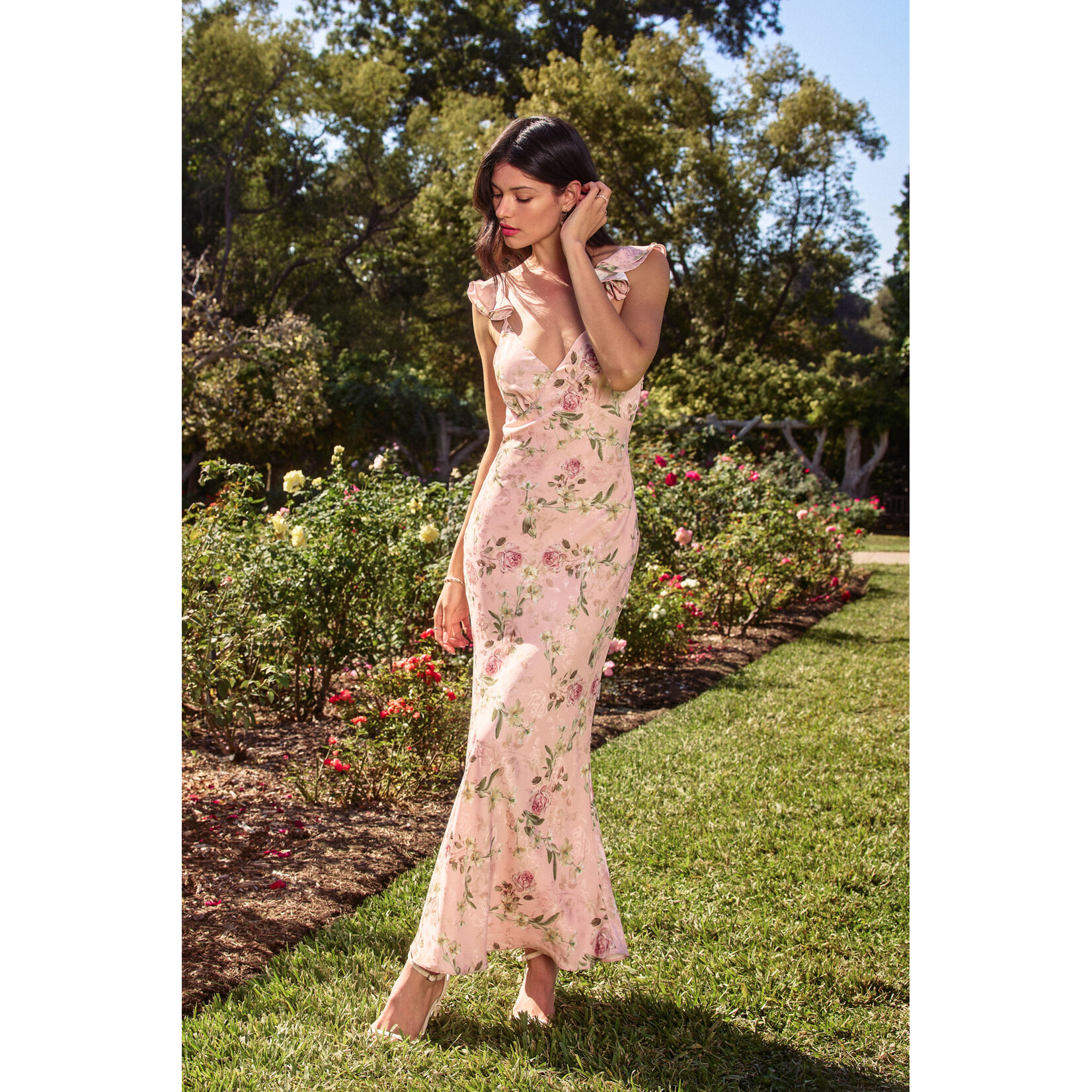 BLUSH ROSE MAXI DRESS