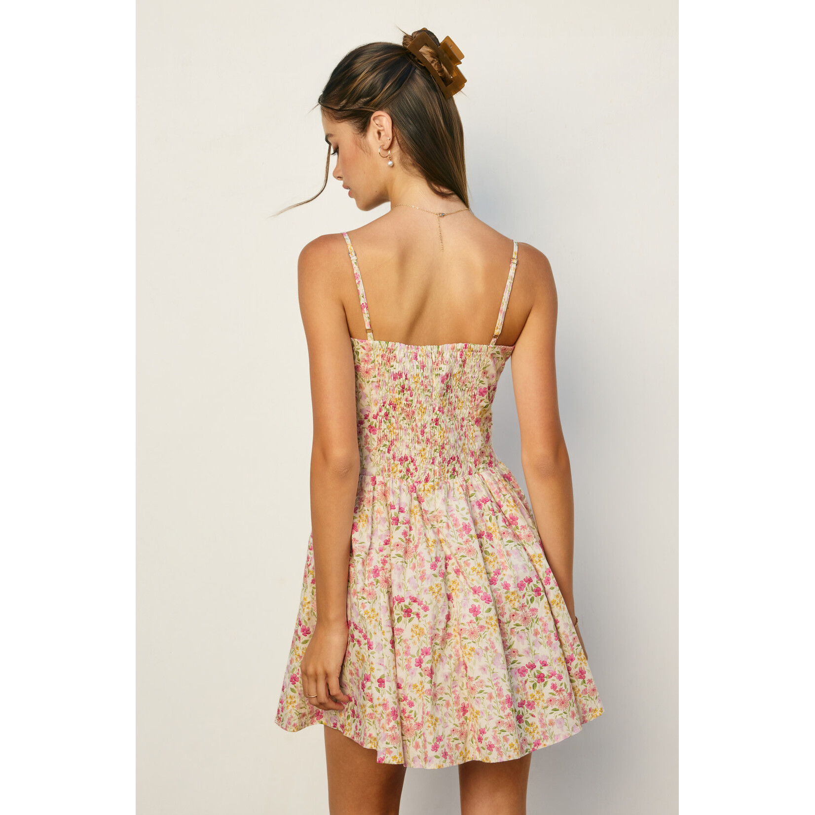 PINK MEADOW MINI DRESS