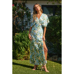 DELICATE BLUES MAXI DRESS