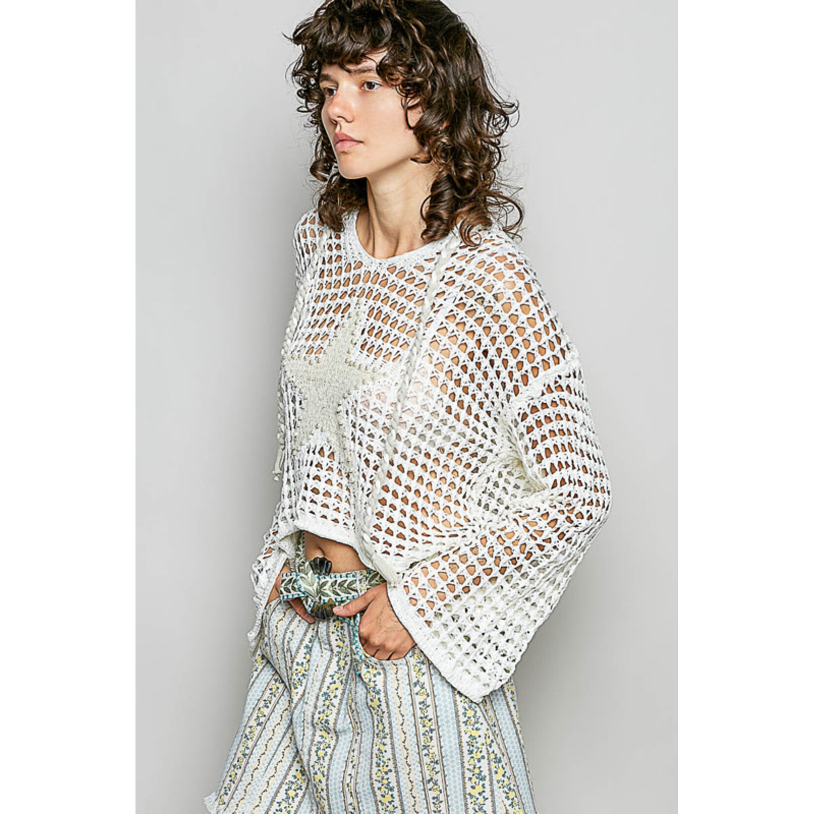 IVORY STAR PULLOVER