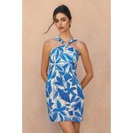MYKONOS HALTER MINI DRESS