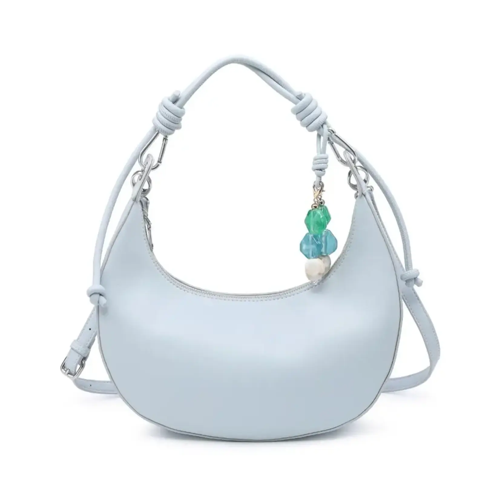 AVAILABLE IN CREAM AND BLUE