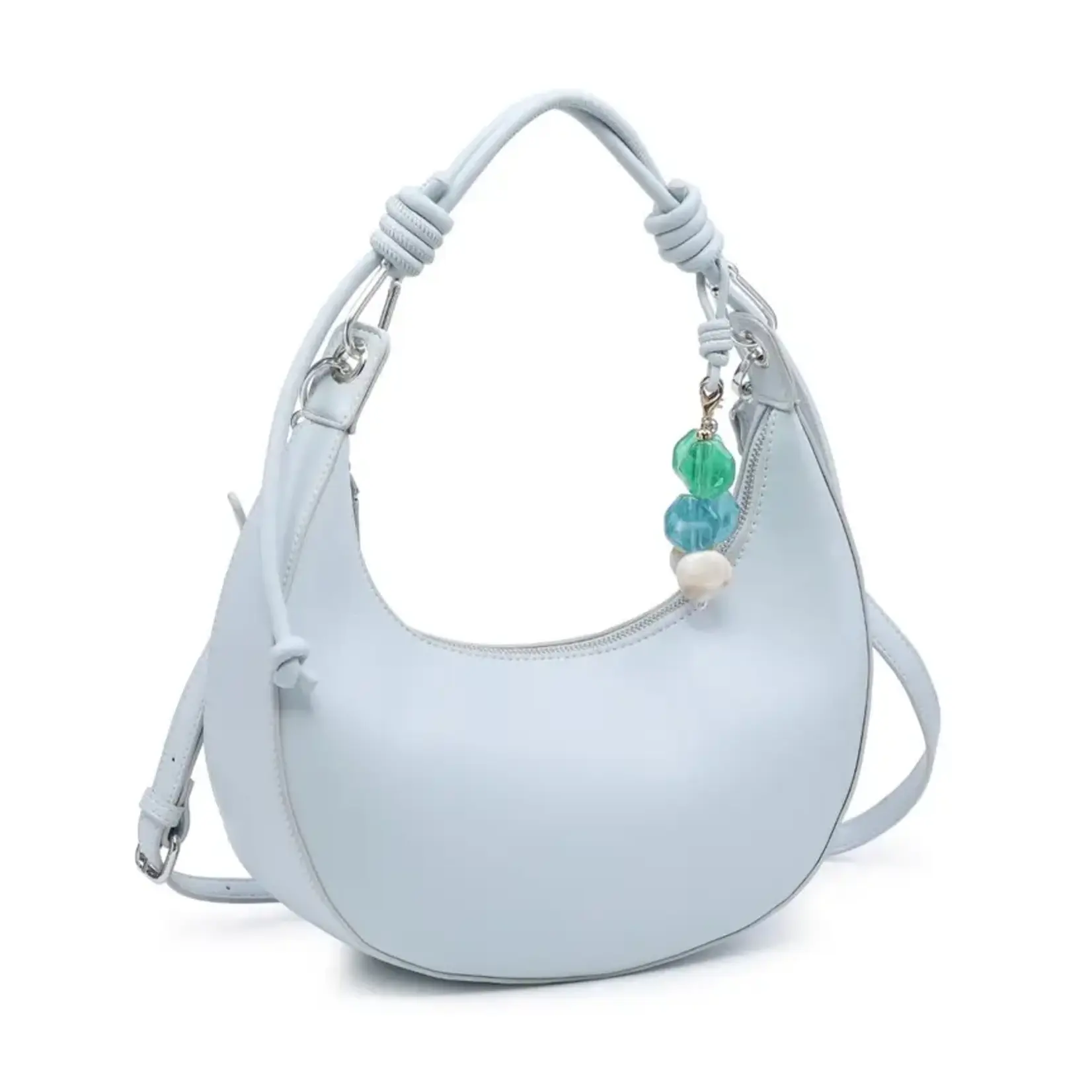 AVAILABLE IN CREAM AND BLUE