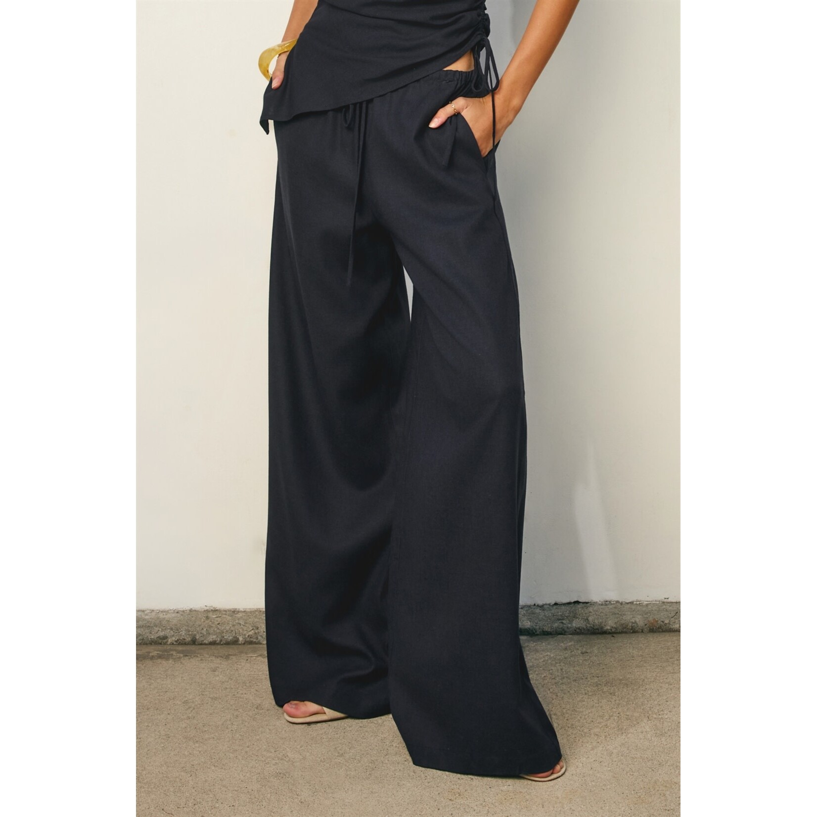 HEAVEN SENT PULL ON DRAWSTRING PANTS