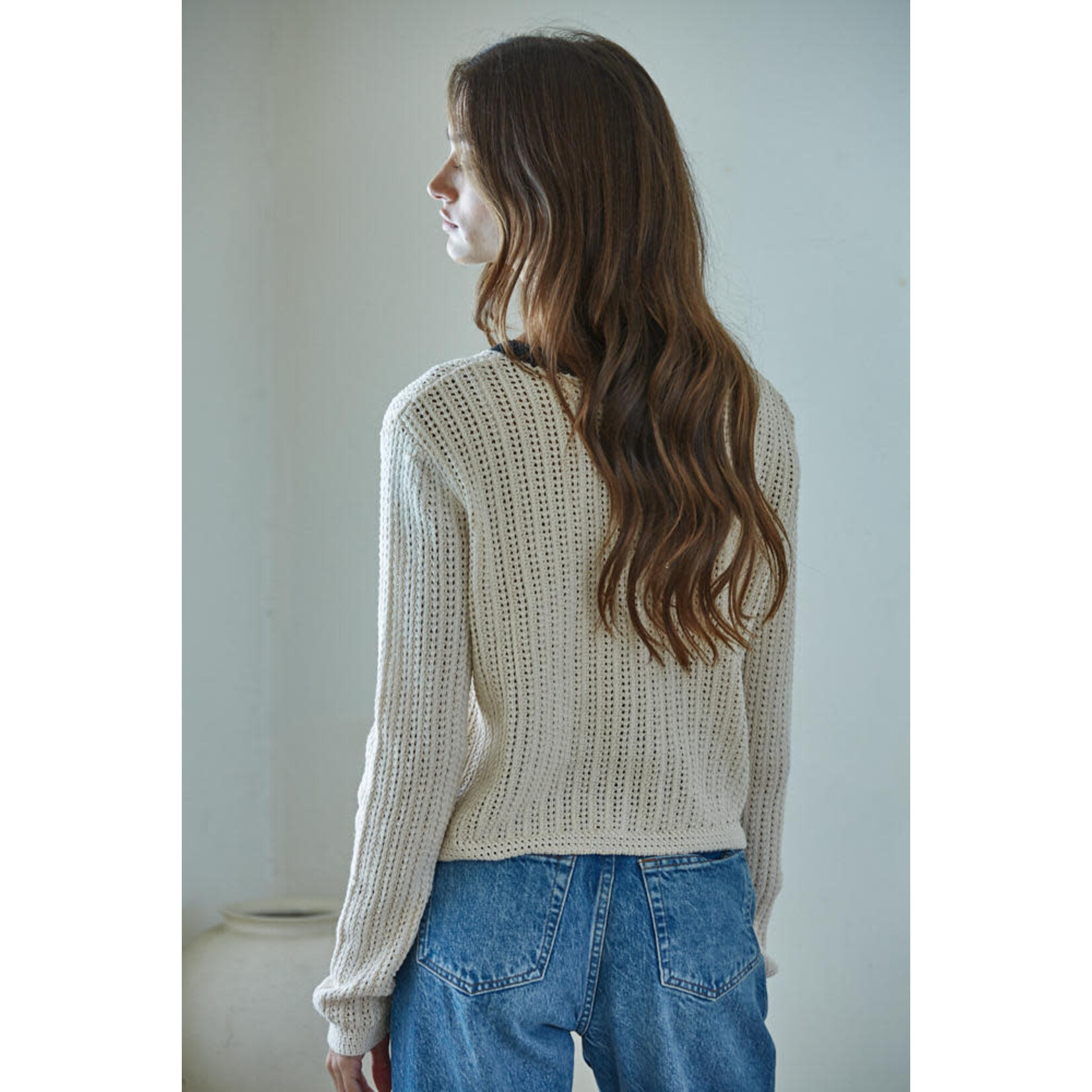 HURON CARDIGAN TOP