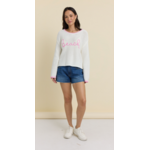 BEACH SWEATER W/ WHIP STITCH