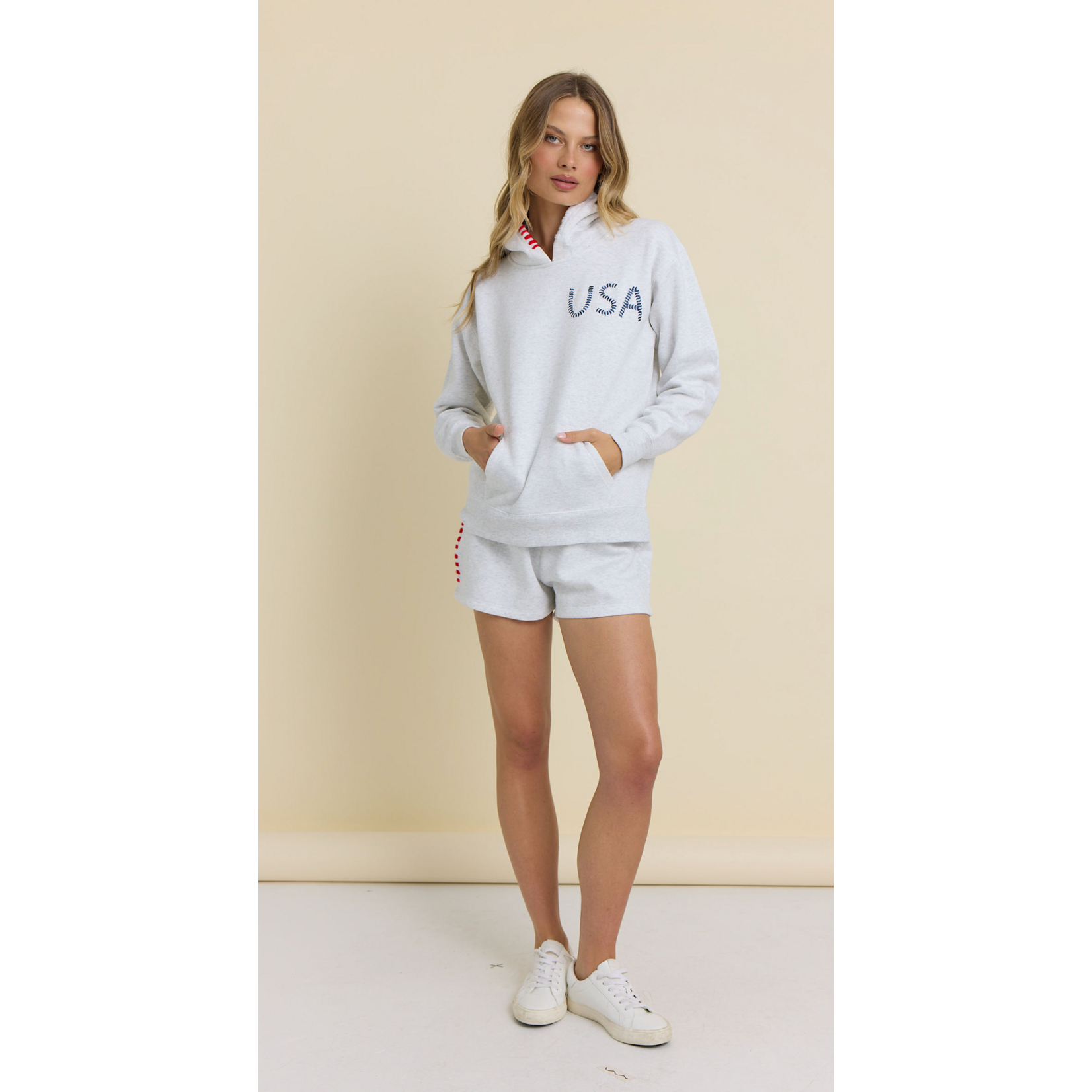 USA EMBROIDERED SURF WASH HOODIE