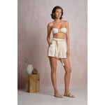 OFF WHITE DRAWSTRING SHORTS