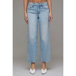 HIDDEN VINTAGE MID RISE CROP STRAIGHT JEANS
