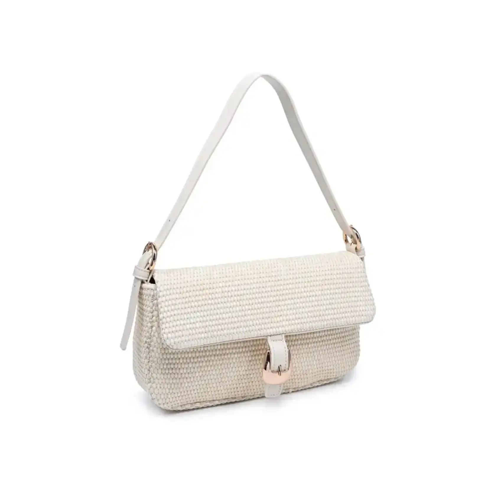 GLORIA STRAW CROSSBODY