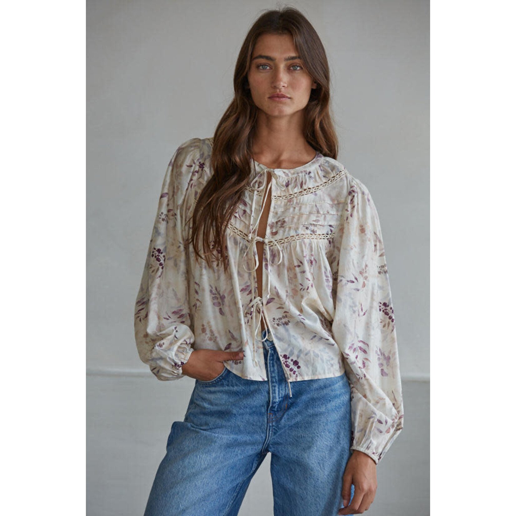 ARDEN FLORAL TOP