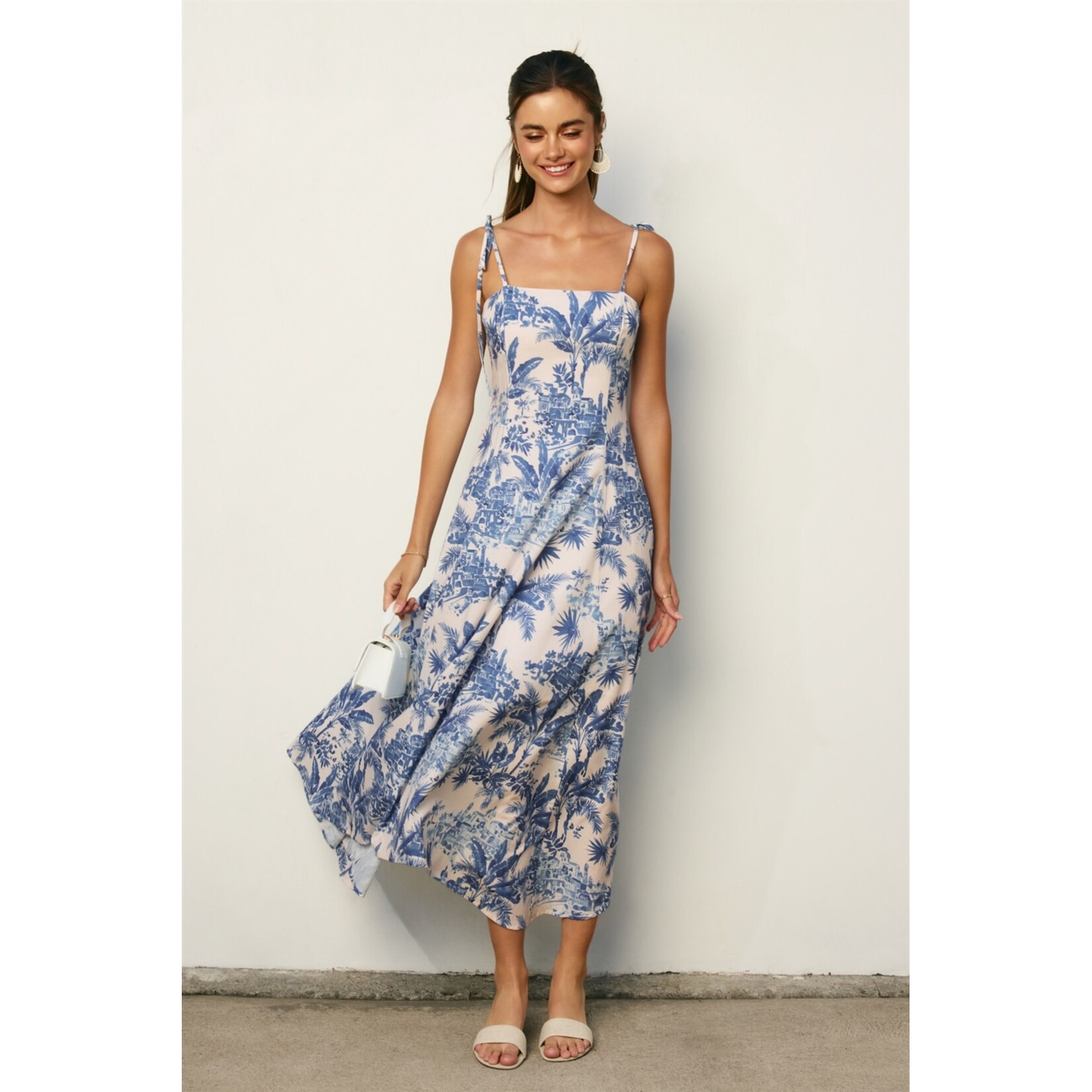 LAGUNA PALM MIDI DRESS
