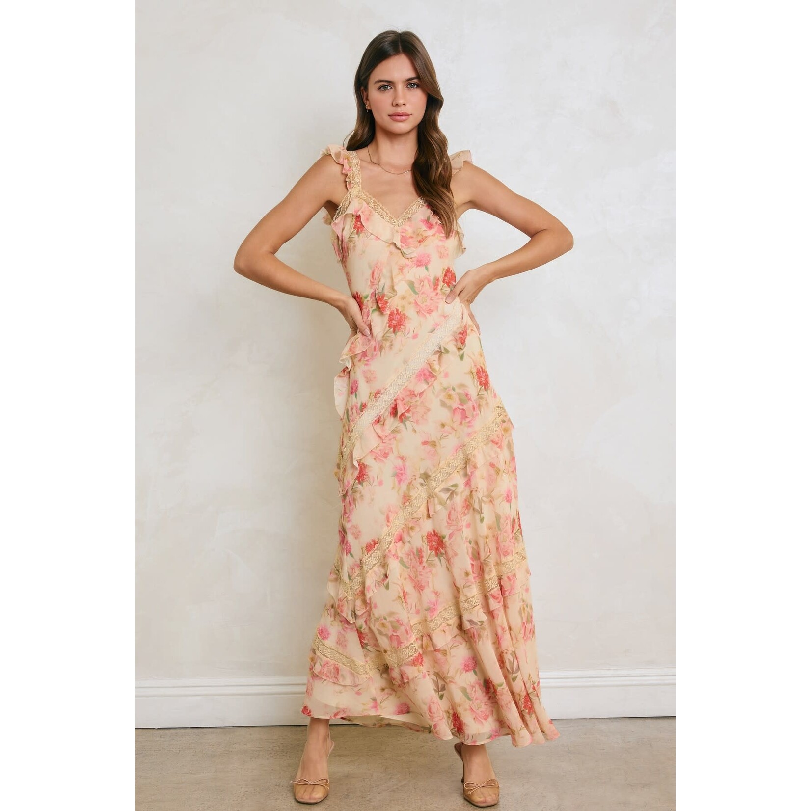 ROMANTIC GARDEN MAXI DRESS