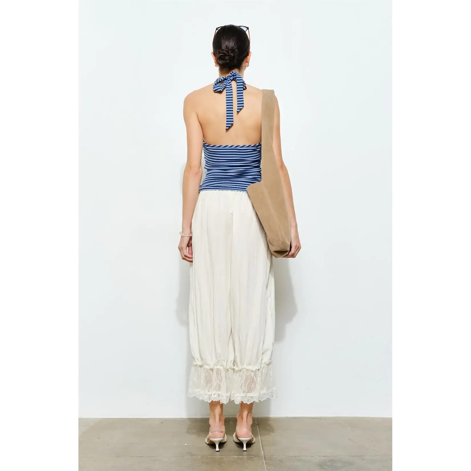 POPPY STRIPED HALTER