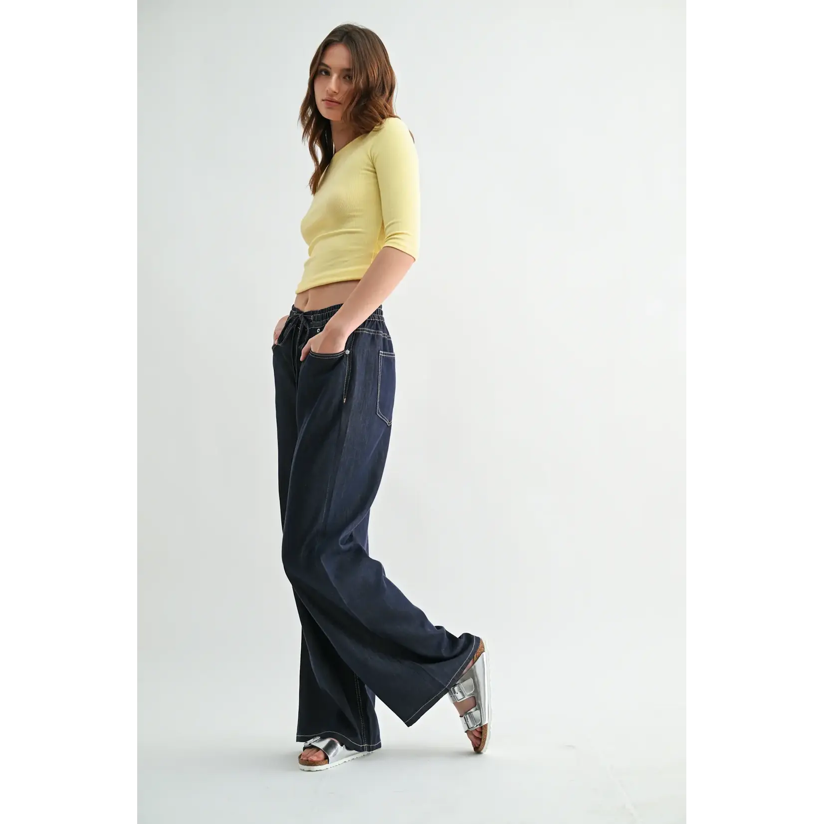 SHANNON HIGH RISE WIDE JOGGER