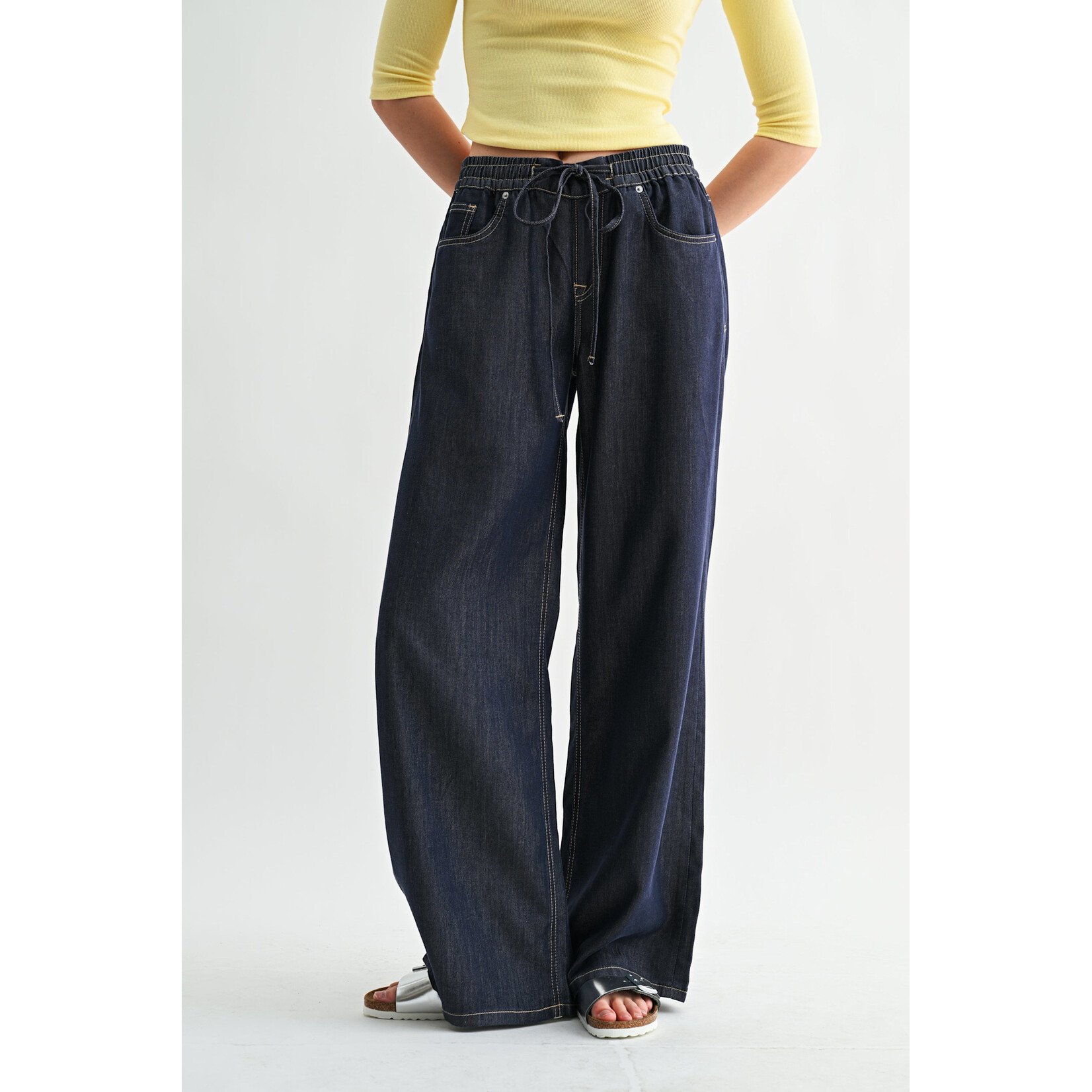 SHANNON HIGH RISE WIDE JOGGER
